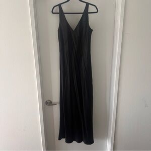 Vince Black Sleeveless Maxi Dress